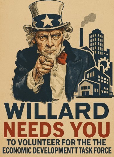 Willard Seeks Volunteers for the Economic Development Task Force
