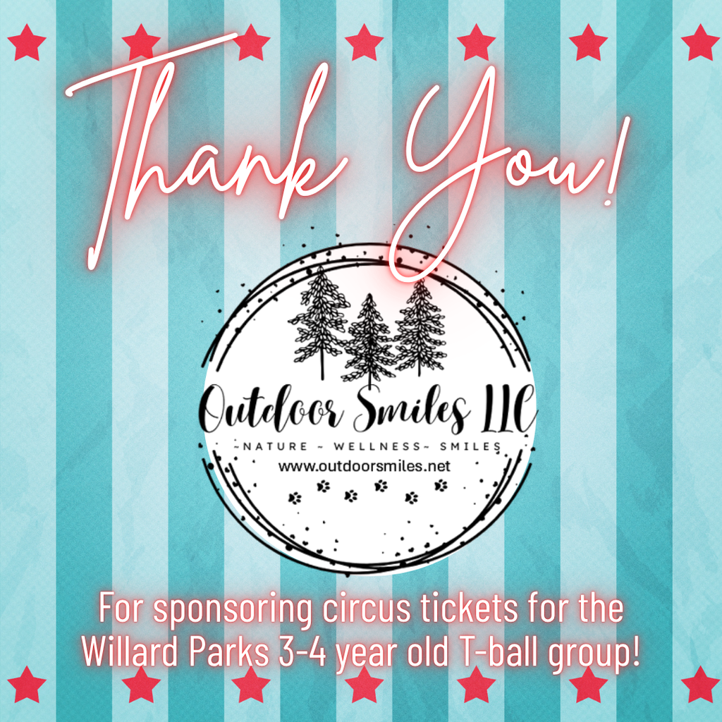 thank you outdoor smiles for your sponsorship!