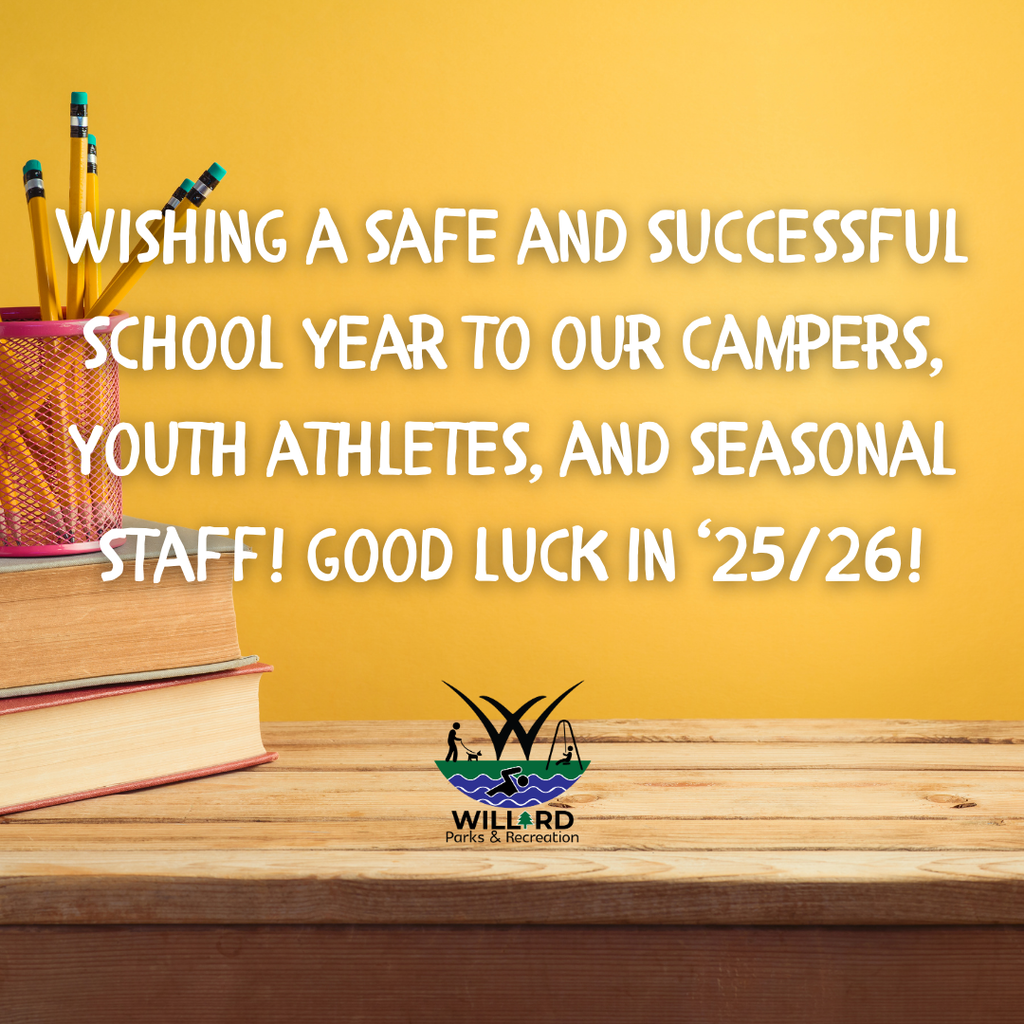 Good luck students in the 25/26 school year!
