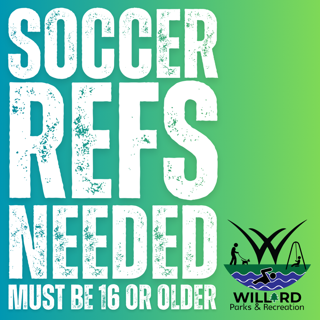 soccer refs needed - must be 16 or older