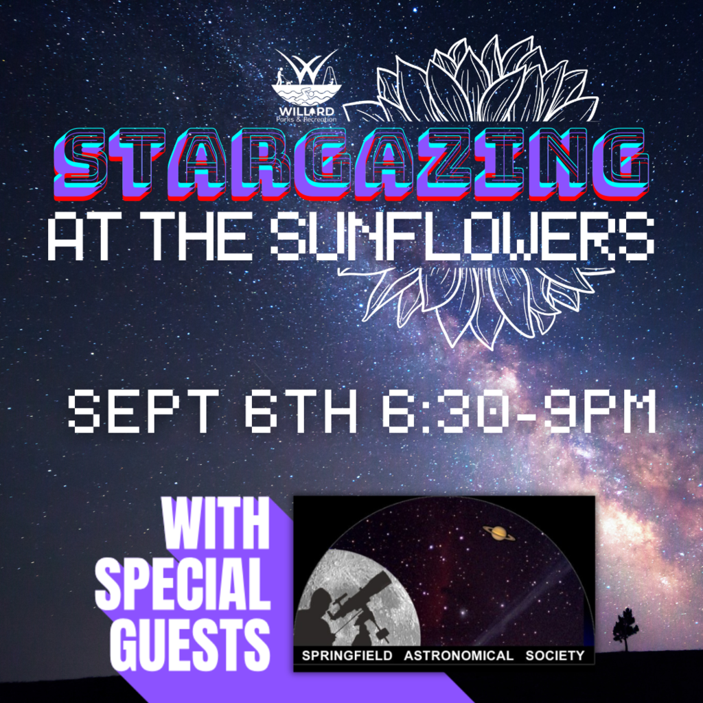 Stargazing at the sunflowers thhis saturday