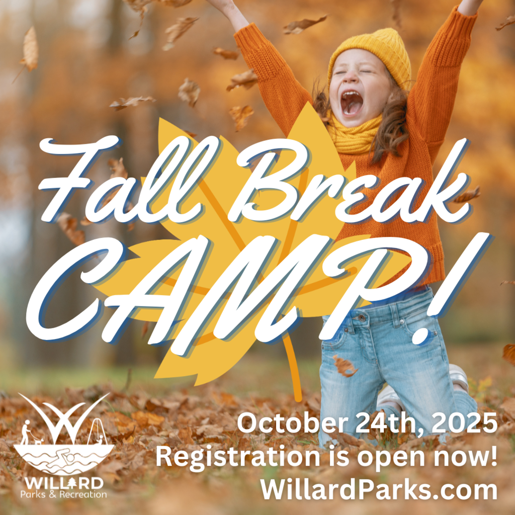 Fall Break Camp is Oct 24th