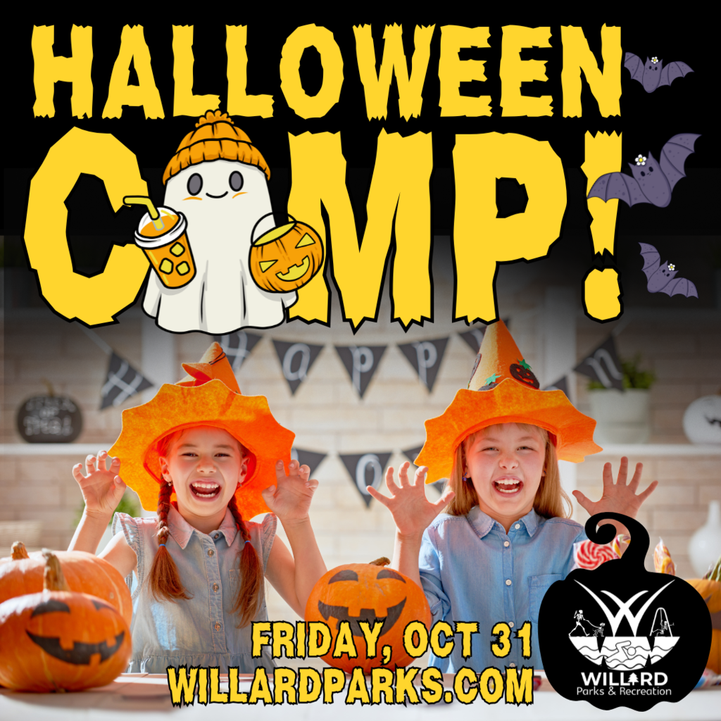school's out tomorrow. get signed up for halloween camp now