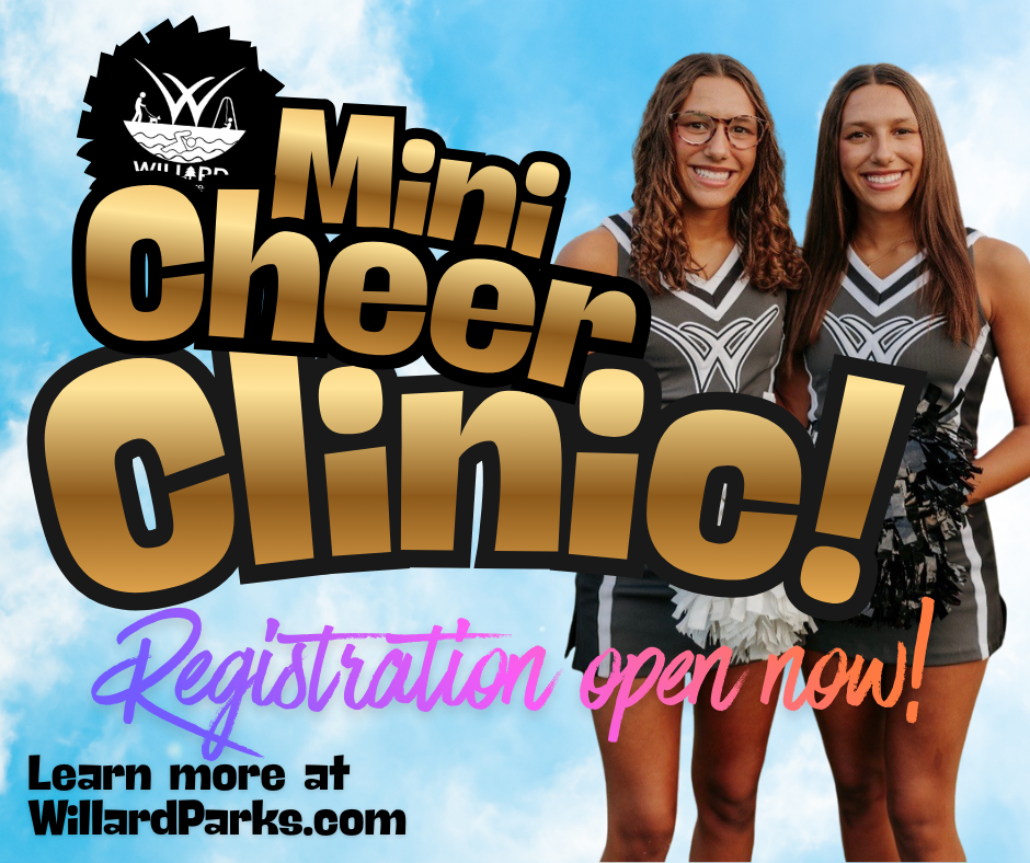 Cheer Clinic Registration ends Friday!
