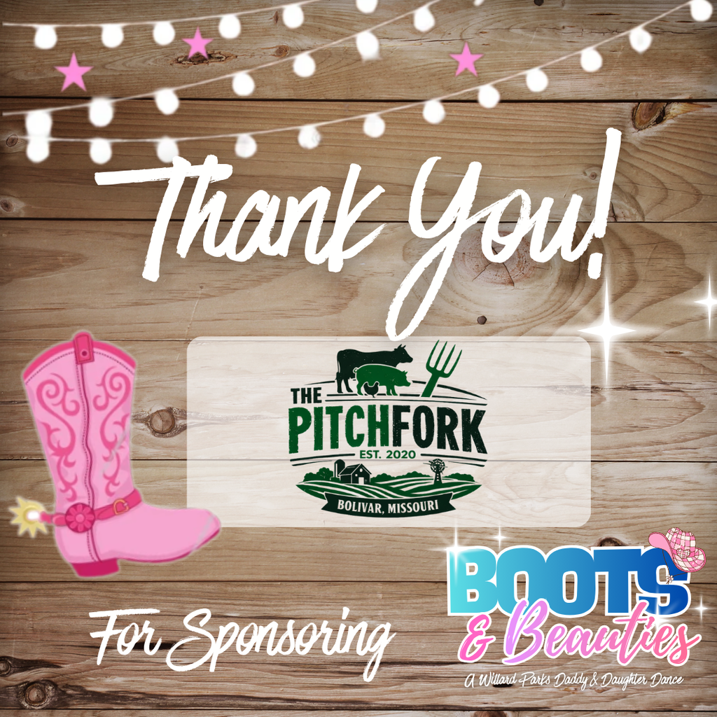 Daddy & Daughter Dance Sponsorship Thank You The Pitchfork