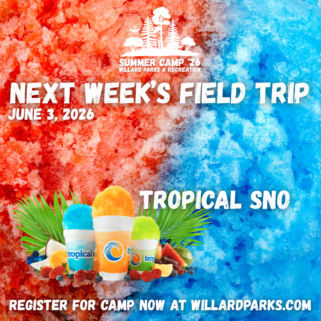 Summer camp will be visiting Tropical Sno next week! Register now!