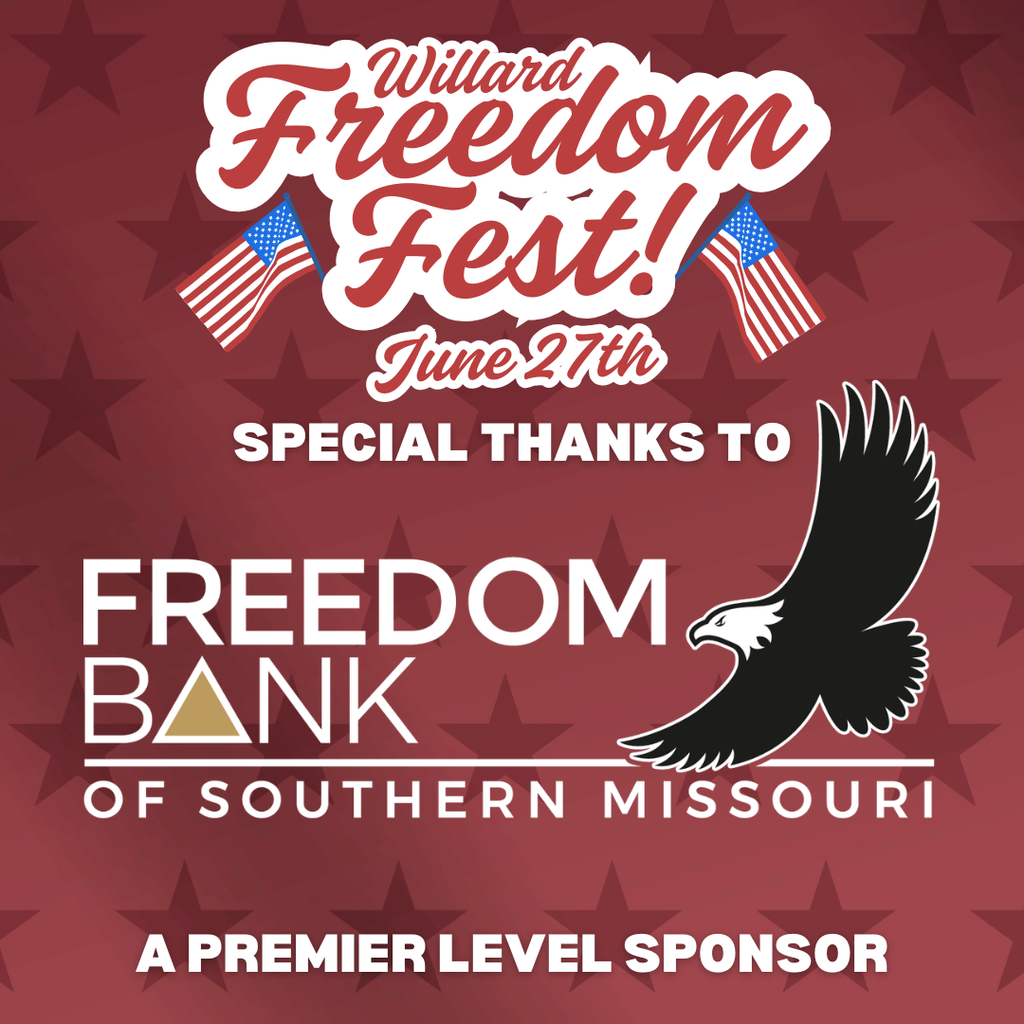 Thank you Freedom Bank for sponsoring Freedom Fest!