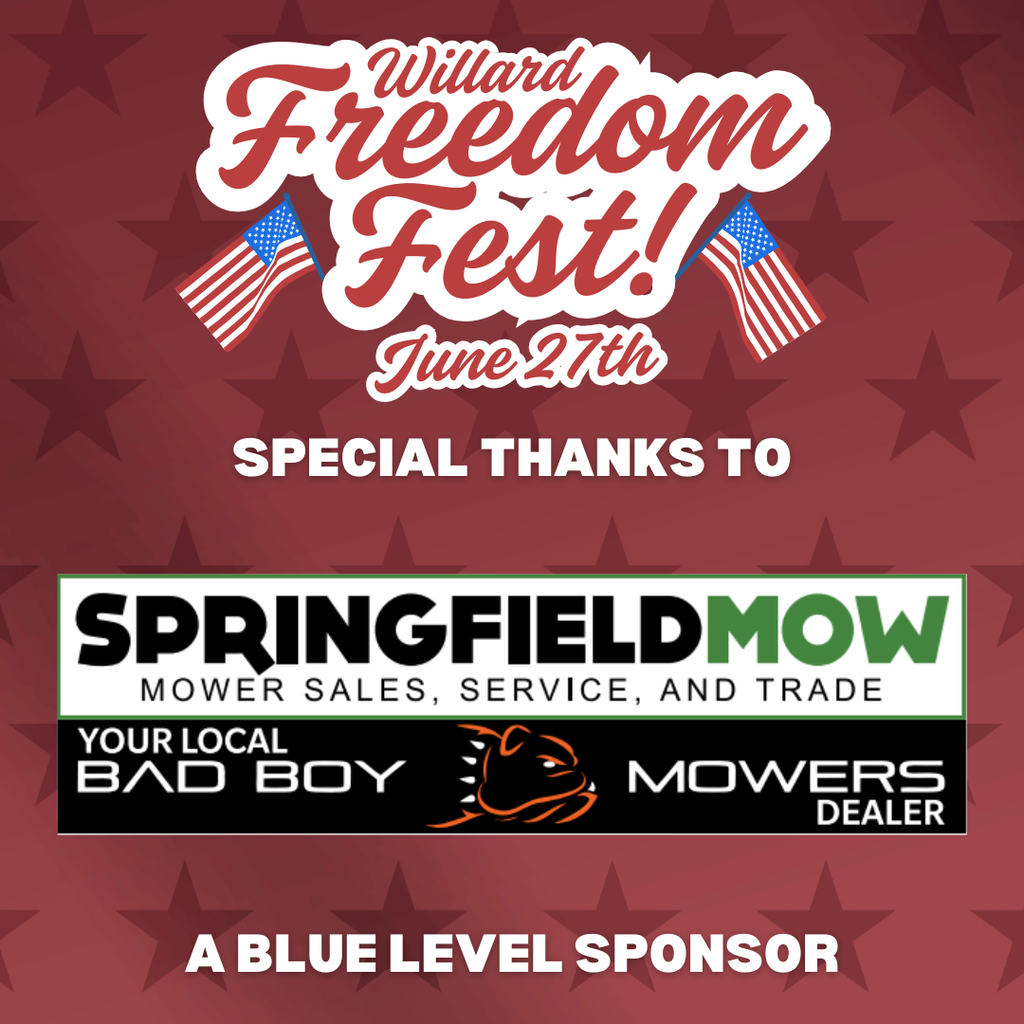 Thank you Springfield Mow for Sponsoring Freedom Fest!