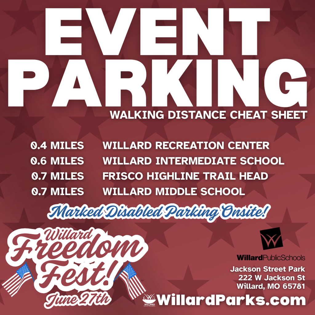 Event Parking Cheat Sheet