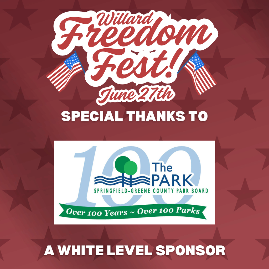 Thank you Springfield Park Board for Sponosoring Freedom Fest