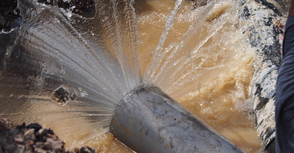 Broken Water Main
