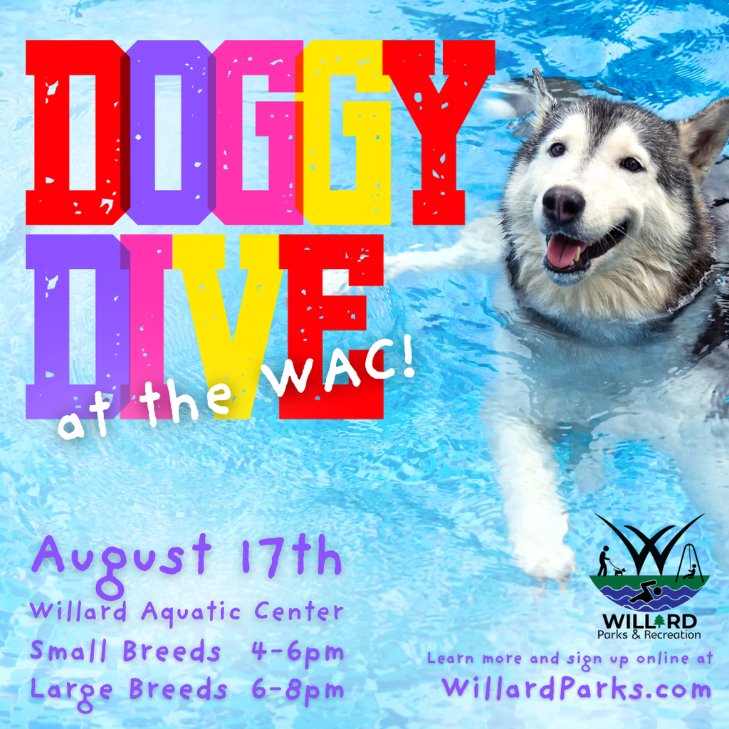 Willard Parks Doggy Dive August 17th