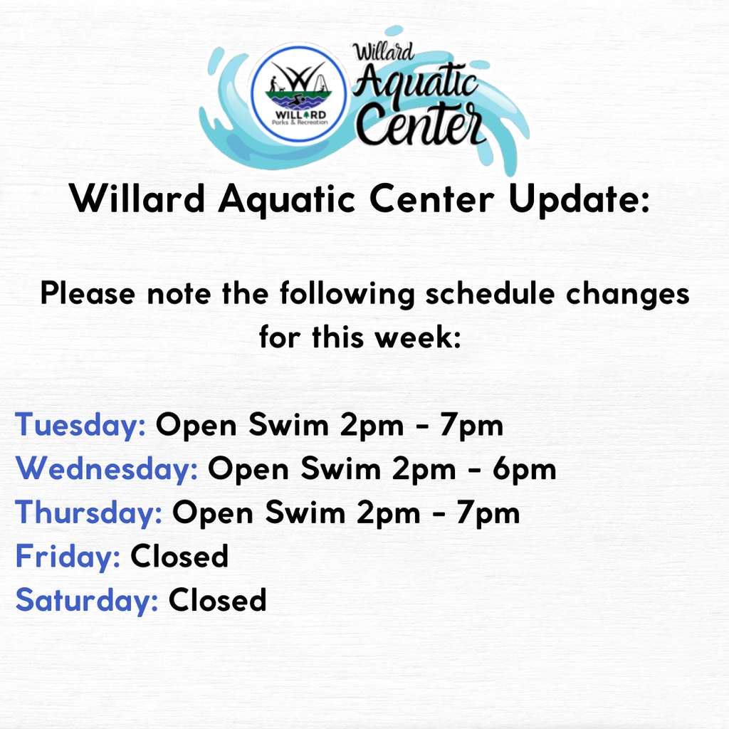 WAC Schedule Changes