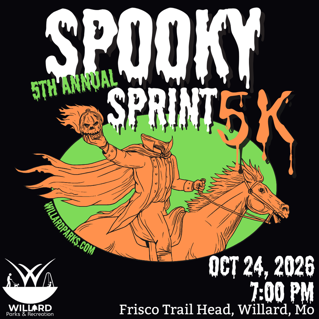 Spooky Sprint 5K - October 24th at 7PM