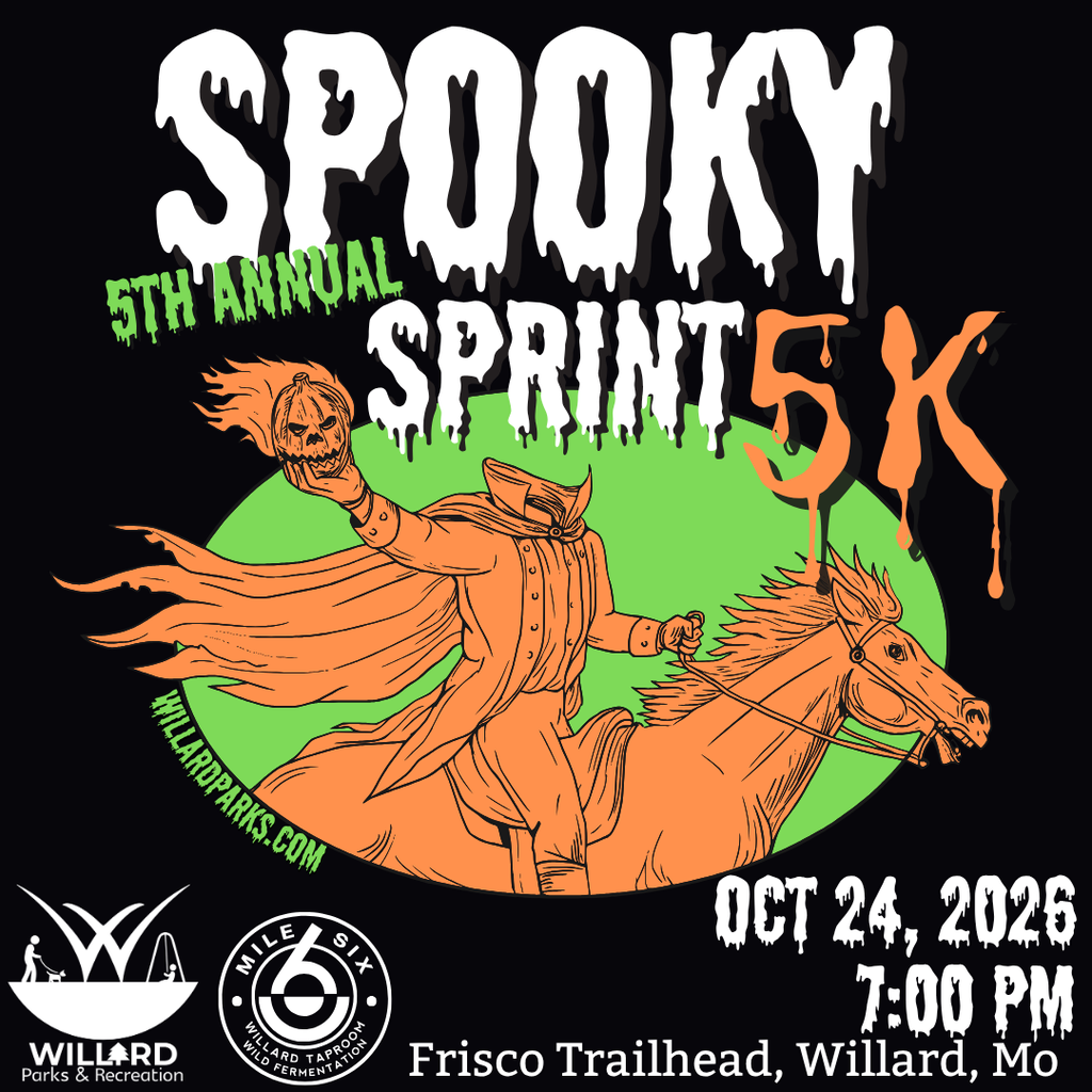Spooky Sprint 5K - October 24th at 7PM