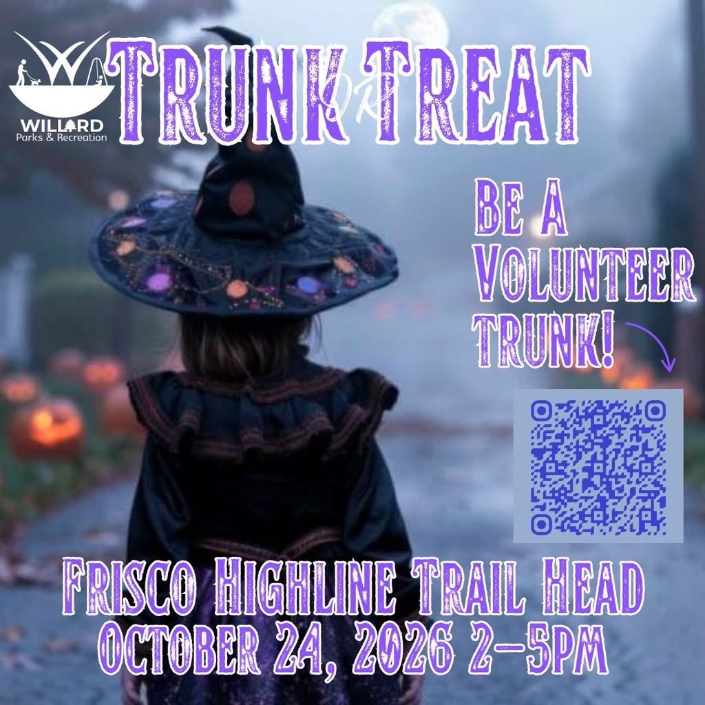 Trunk or Treat October 24th