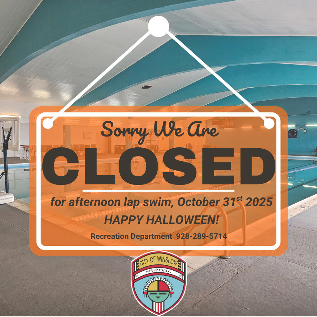 indoor pool will be closed for pm lap swim