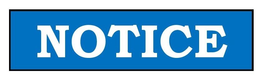 notice