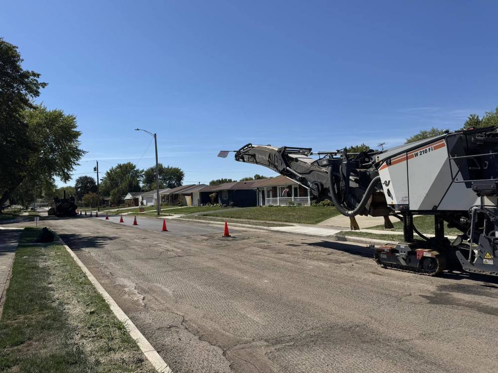 street paving happening