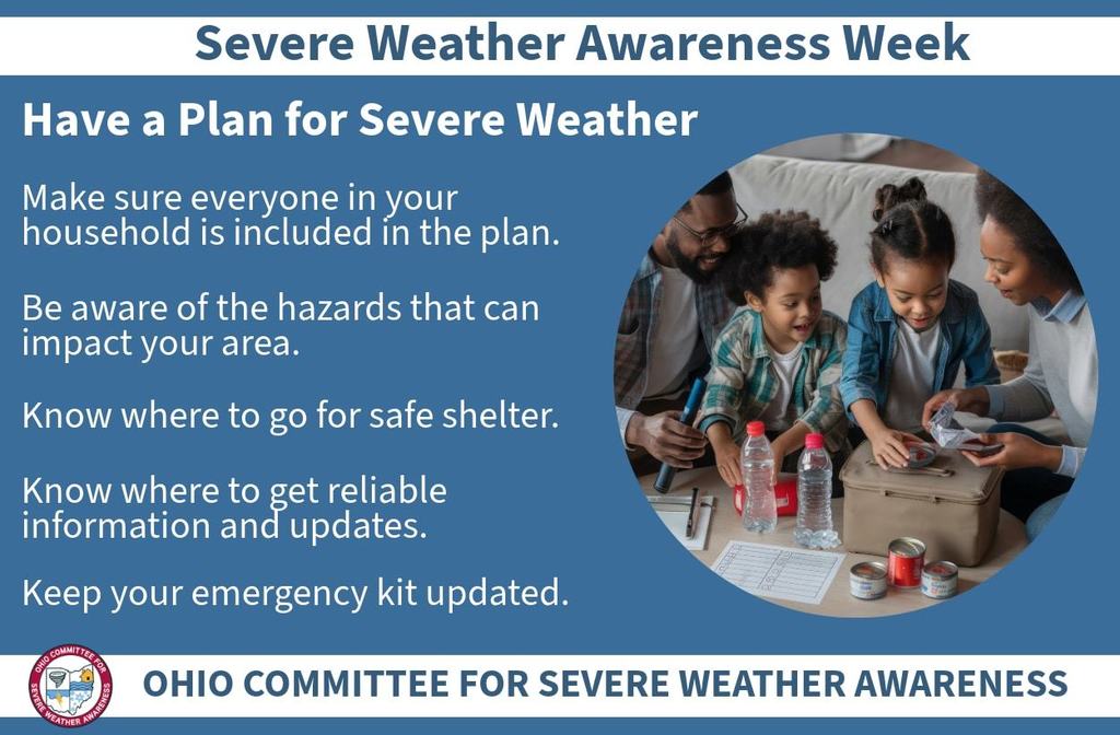 Have a Plan for Severe Weather