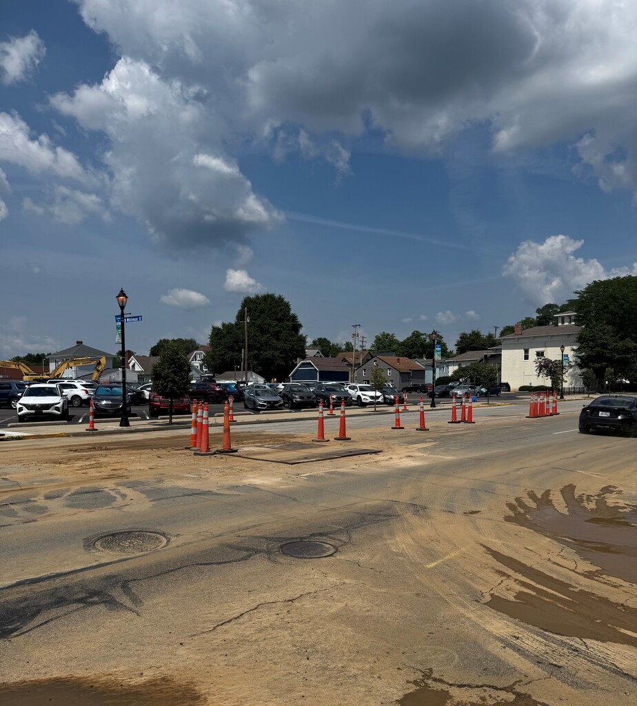 Main Break on Main St.