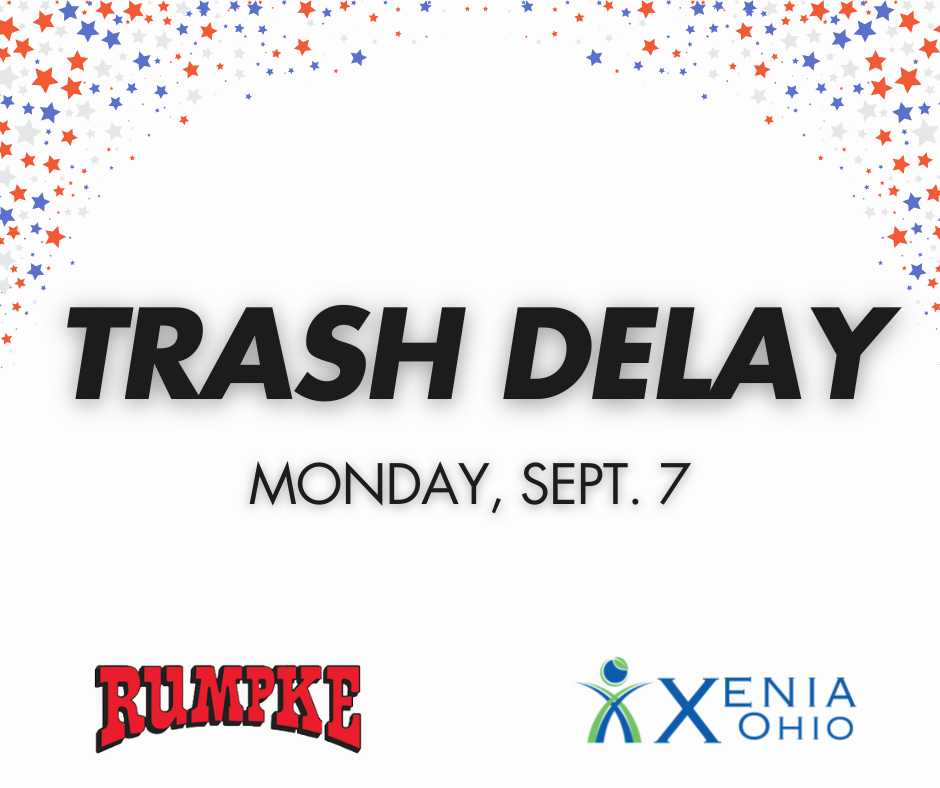 Labor Day Trash Delay