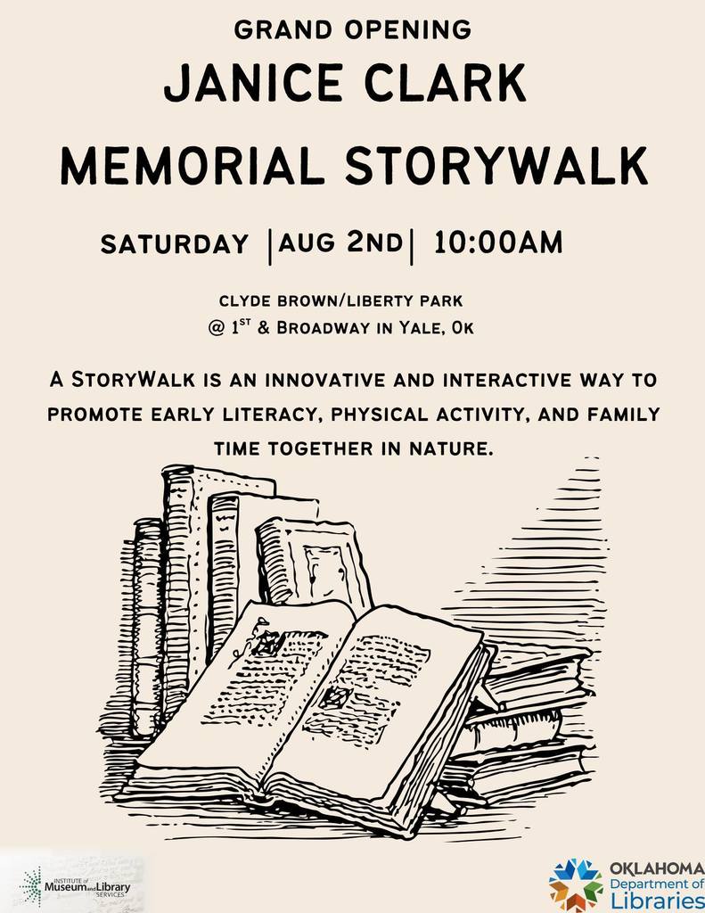 Grand Opening of the Janice Clark Memorial Storywalk