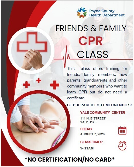 Friends & Family CPR Class 08/07/26