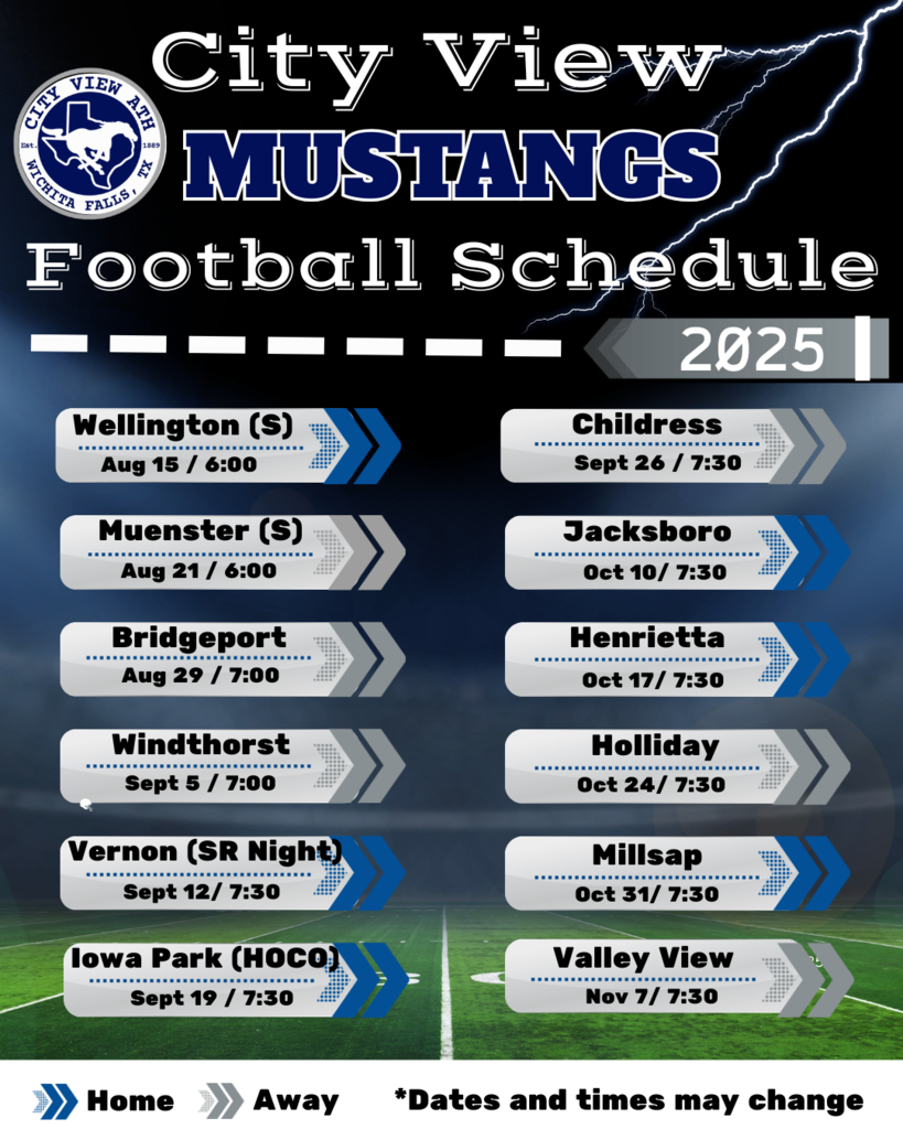 Varsity Schedule