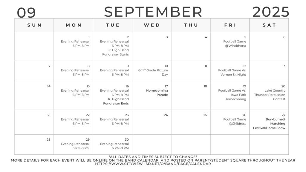 Sep2025 CalendarSeptember Calendar
