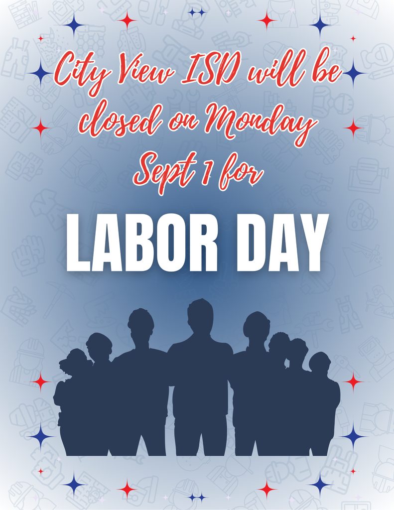 Blue Traditional Closed Labor Day Flyer