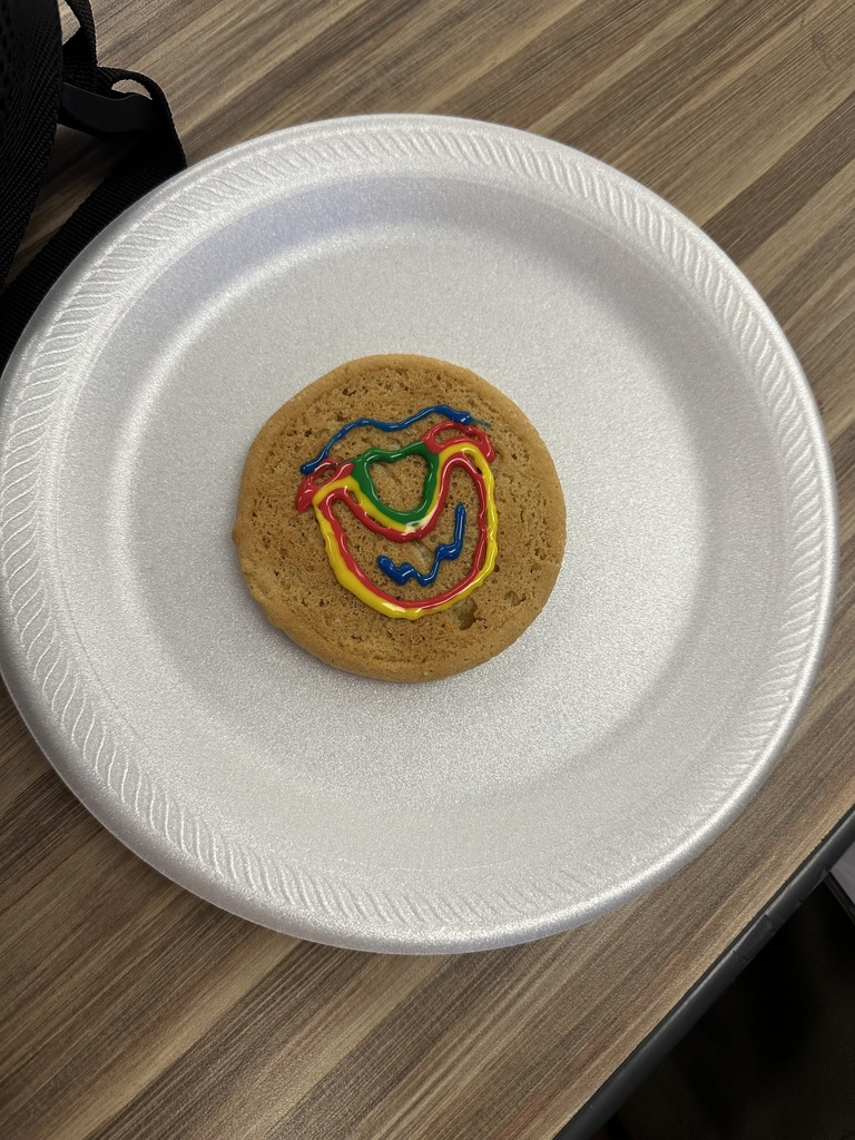 Equine Science got hands-on (and icing-on) today. Students had to draw and label the parts of the horse hoof using icing on a sugar cookie—knowledge first, dessert second.