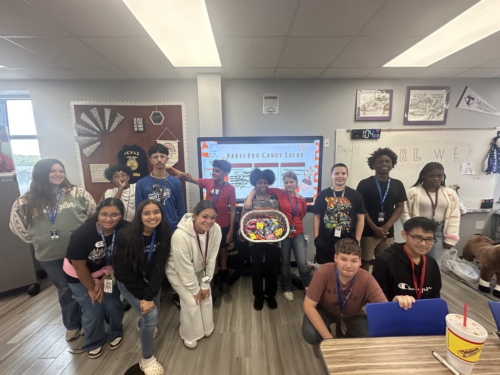 Principles of Ag wrapped up our parliamentary procedure unit with a candy salad activity. Students had to correctly use motions and debate rules to build the salad—order in the classroom before candy in the bowl.