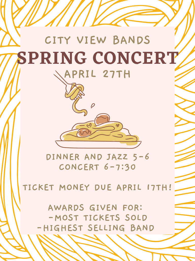 Spaghetti Dinner Flyer