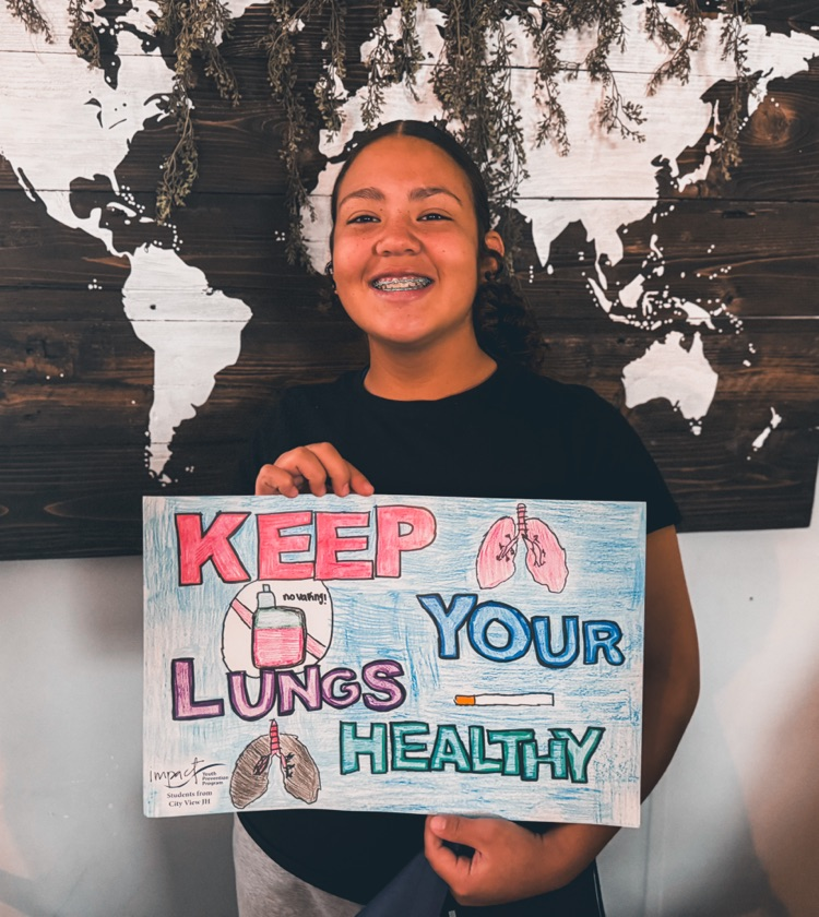 Congratulations Ariya Contreras for being selected as one of the winners for the Serenity House Regional Poster Contest. 