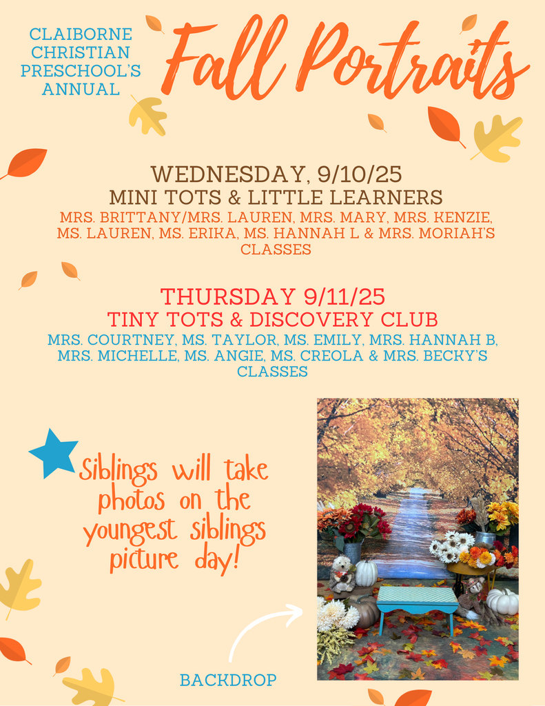 Fall Portraits Flyer