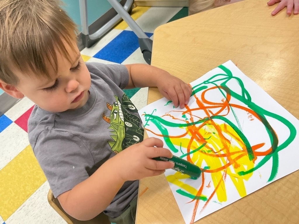 Toddler coloring