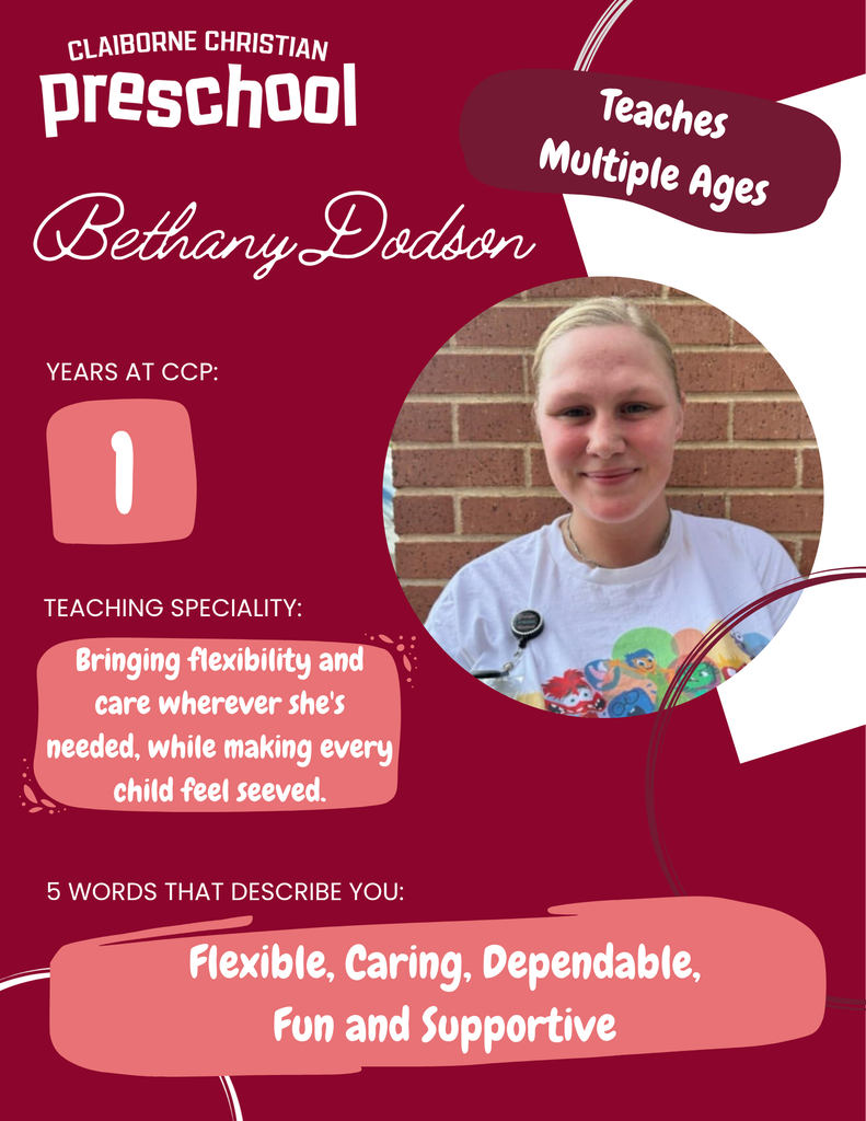 Bethany anniversary flyer