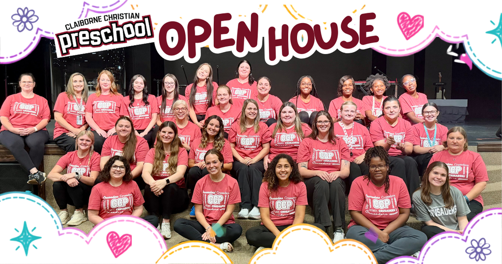 open house flyer with teachers