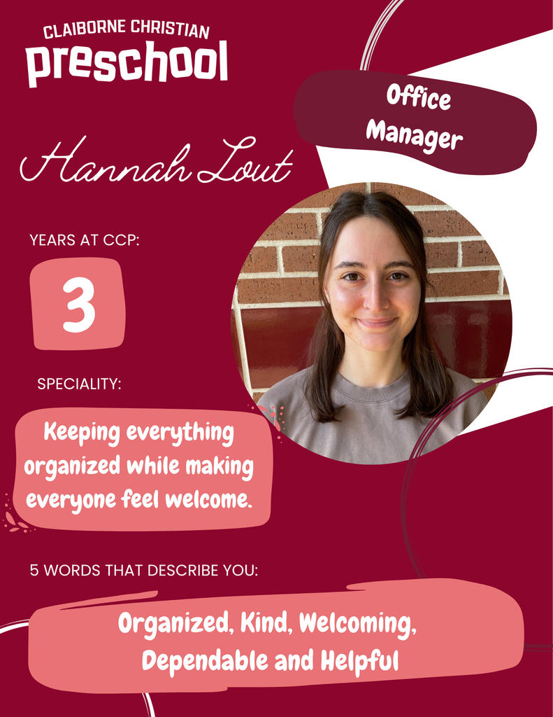 Hannah flyer