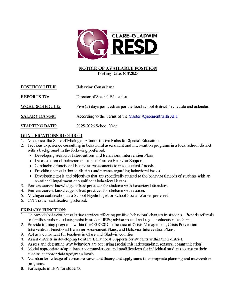 Behavior Consultant - Posting Aug 2025_Page_1