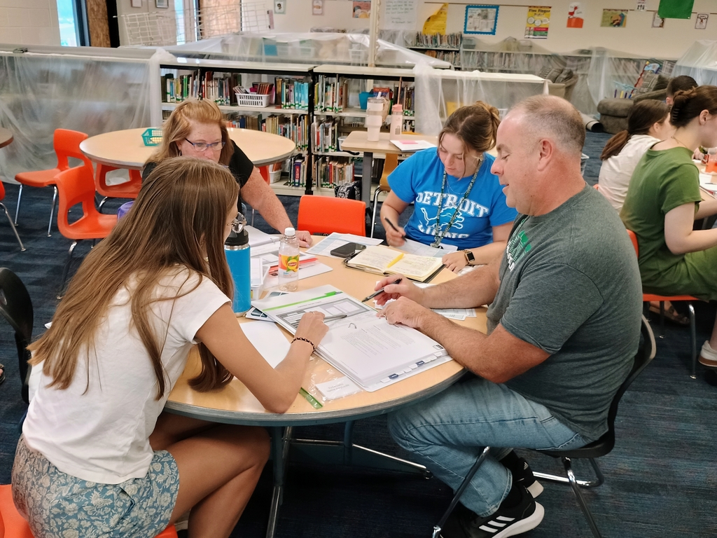 Teachers engaged in planning for full implementation of Number Corner in their classrooms.