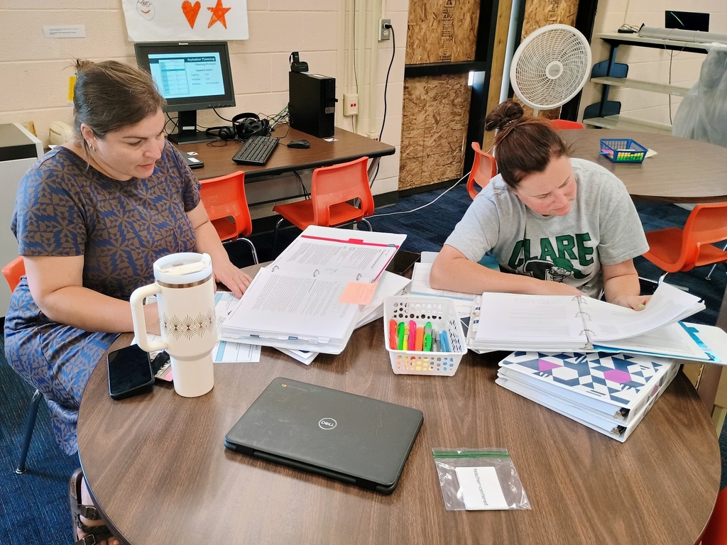 Teachers engaged in planning for full implementation of Number Corner in their classrooms.