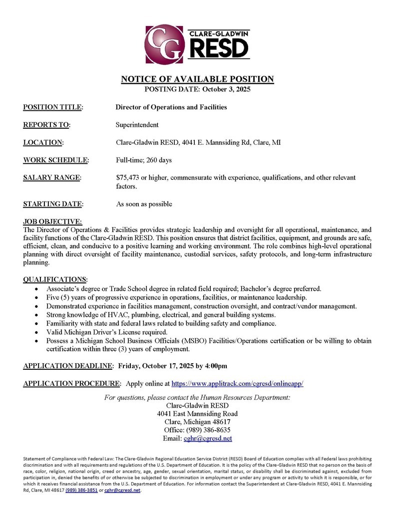 Job Posting