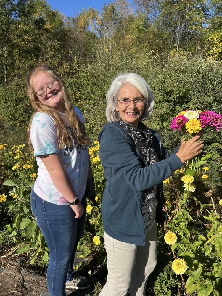 Verna’s flower garden