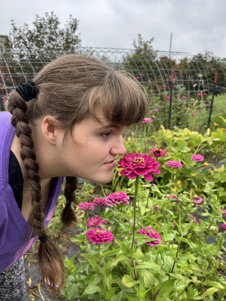 Verna’s flower garden