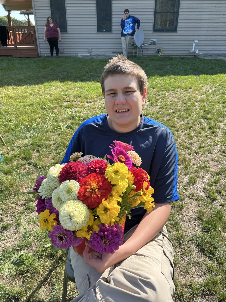 Verna’s flower garden