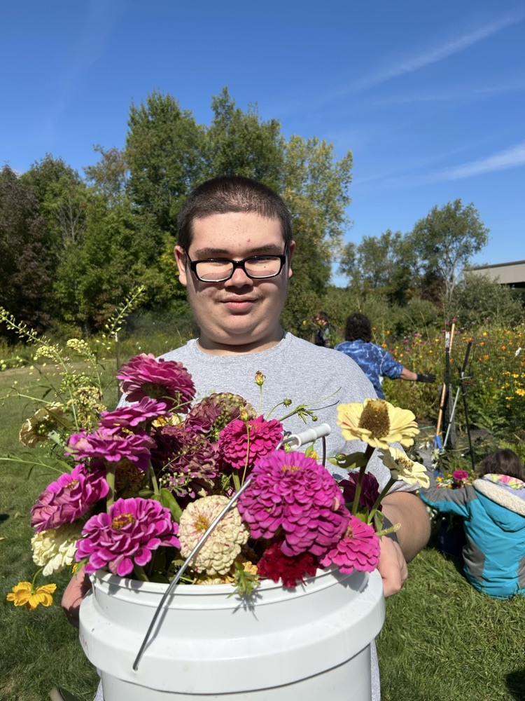 Verna’s flower garden