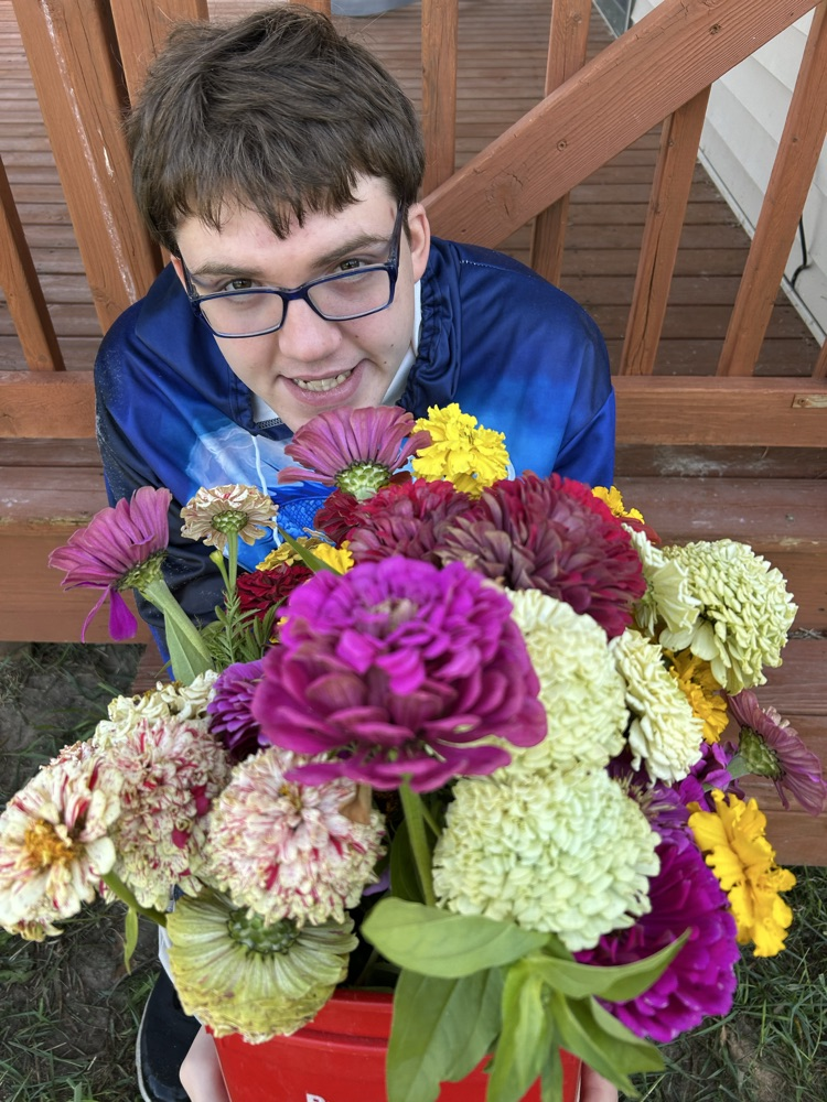 Verna’s flower garden