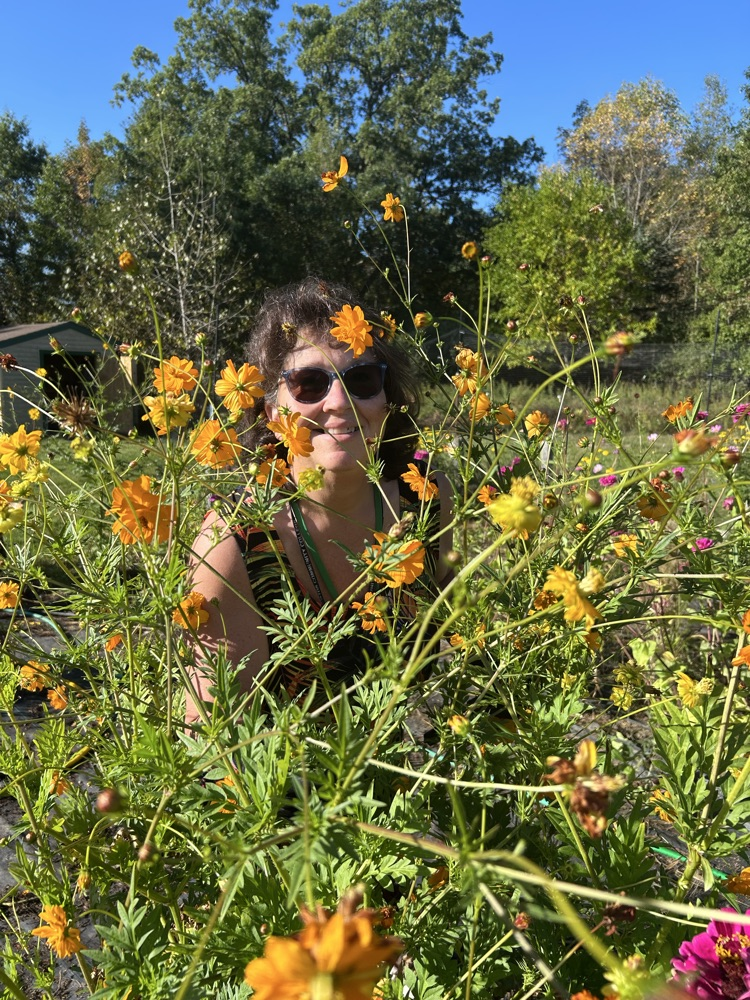 Verna’s flower garden